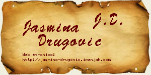 Jasmina Drugović vizit kartica